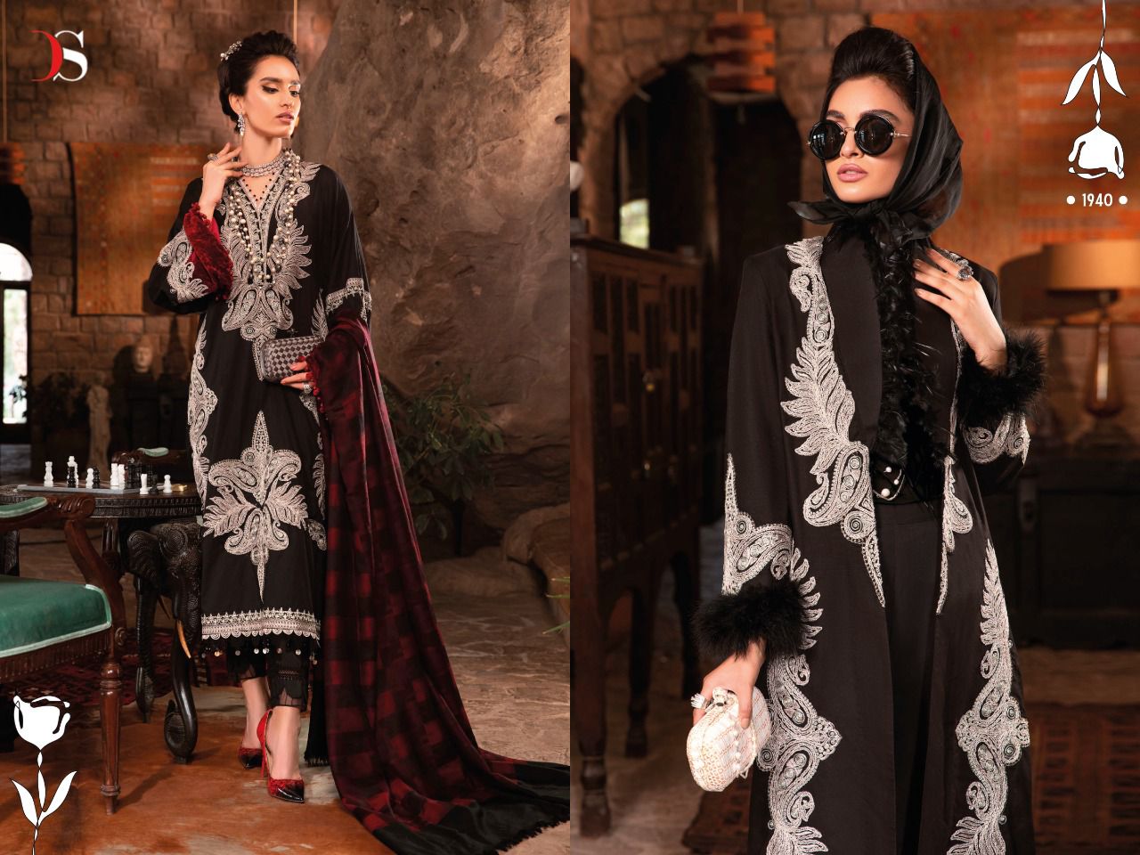 Deepsy Maria B Lawn 22 Vol 4 Ethnic Wear Embroidery Wholesale Pakistani Salwar Suits

